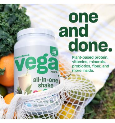 VEGA ONE ORGANIC, sabor Berries. 688 gr.