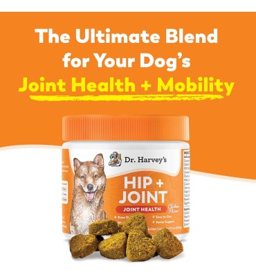 Hip and Joint for Dogs, Daily Mobility Supplement. 90 chews