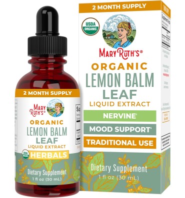 MaryRuth Organics Extracto líquido de Hoja de Lemon Balm 30 ml.