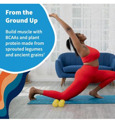 Proteína Raw Orgánica y Vegana sabor Vainilla. 660 gr.