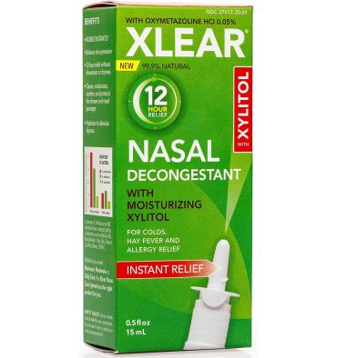 Gotas Nasales Descongestionantes Naturales con Xilitol. Gripe y Alergias. 15 ml.