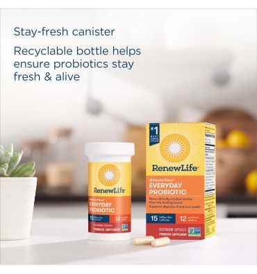 Probióticos Ultimate Flora 15 billones. 30 Vcaps