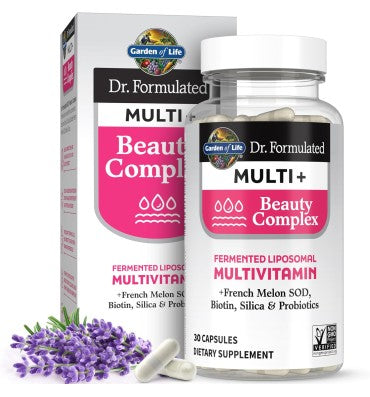 Garden of Life Dr. Formulated, Multi+, soporte Belleza. 30 caps.