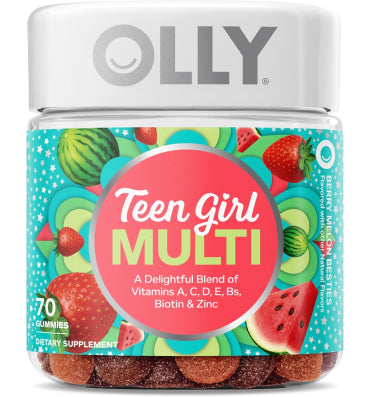 Olly, Multivitamínico para Mujer Adolescentes apoyo sistema Inmune. 2 opc.