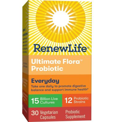 Probióticos Ultimate Flora 15 billones. 30 Vcaps