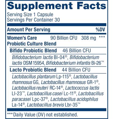 Probióticos  Ultimate Flora para Mujer 90 billones. 2 opc