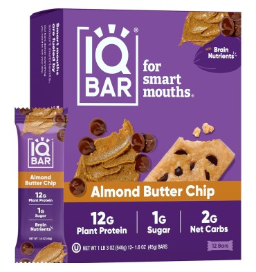 Barras de Proteína Veganas baja en Carbo y Azúcar. 10 sabores