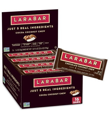 Larabar, Barritas de Frutas, Nueces y Especias, 100% Naturales