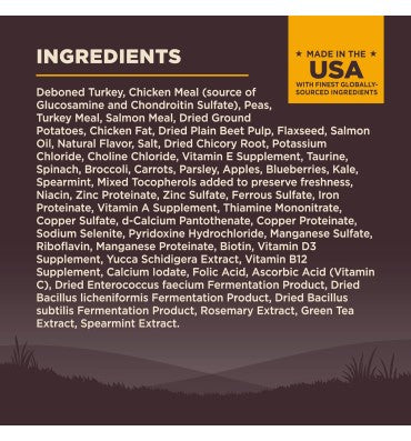 Alimento para Cachorro raza Pequeña,  sin Granos, Alto en Proteína Pavo y Pollo