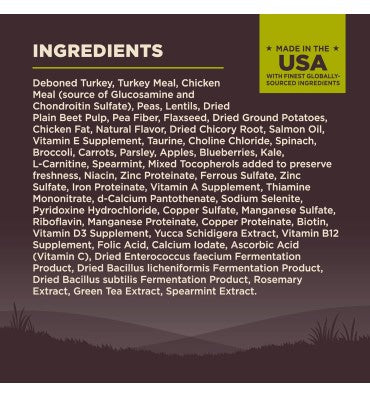 Alimento para Perro raza Pequeña, Peso Saludable,  sin Granos, Alto en Proteína Pavo y Pollo,