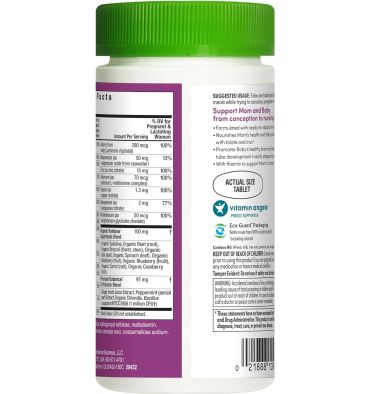 Mutlivitamínico Prenatal Rainbow Light One. 120 Vcaps.