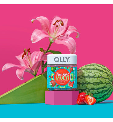 Olly, Multivitamínico para Mujer Adolescentes apoyo sistema Inmune. 2 opc.