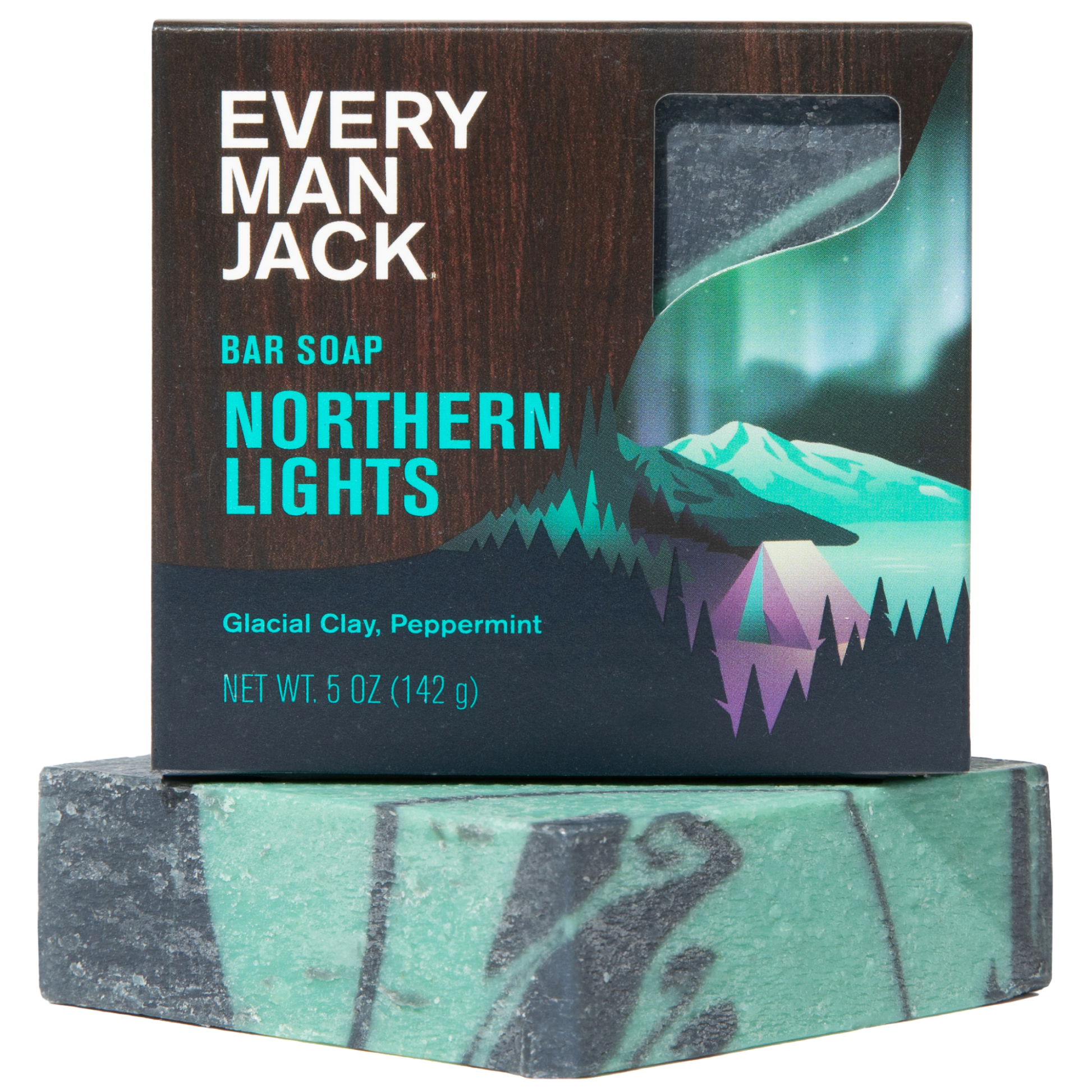 Jabón en Barra Cold Press Northern Lights. 142 gr. - Every Man Jack