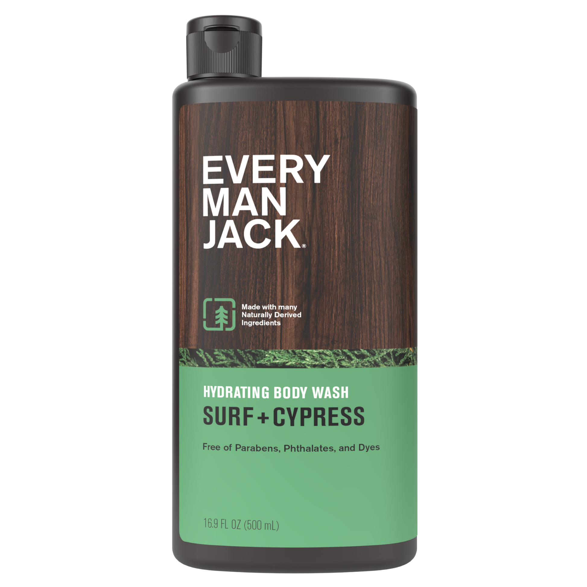 Body Wash Hidratante Surf + Cypress. 500 ml. - Every Man Jack