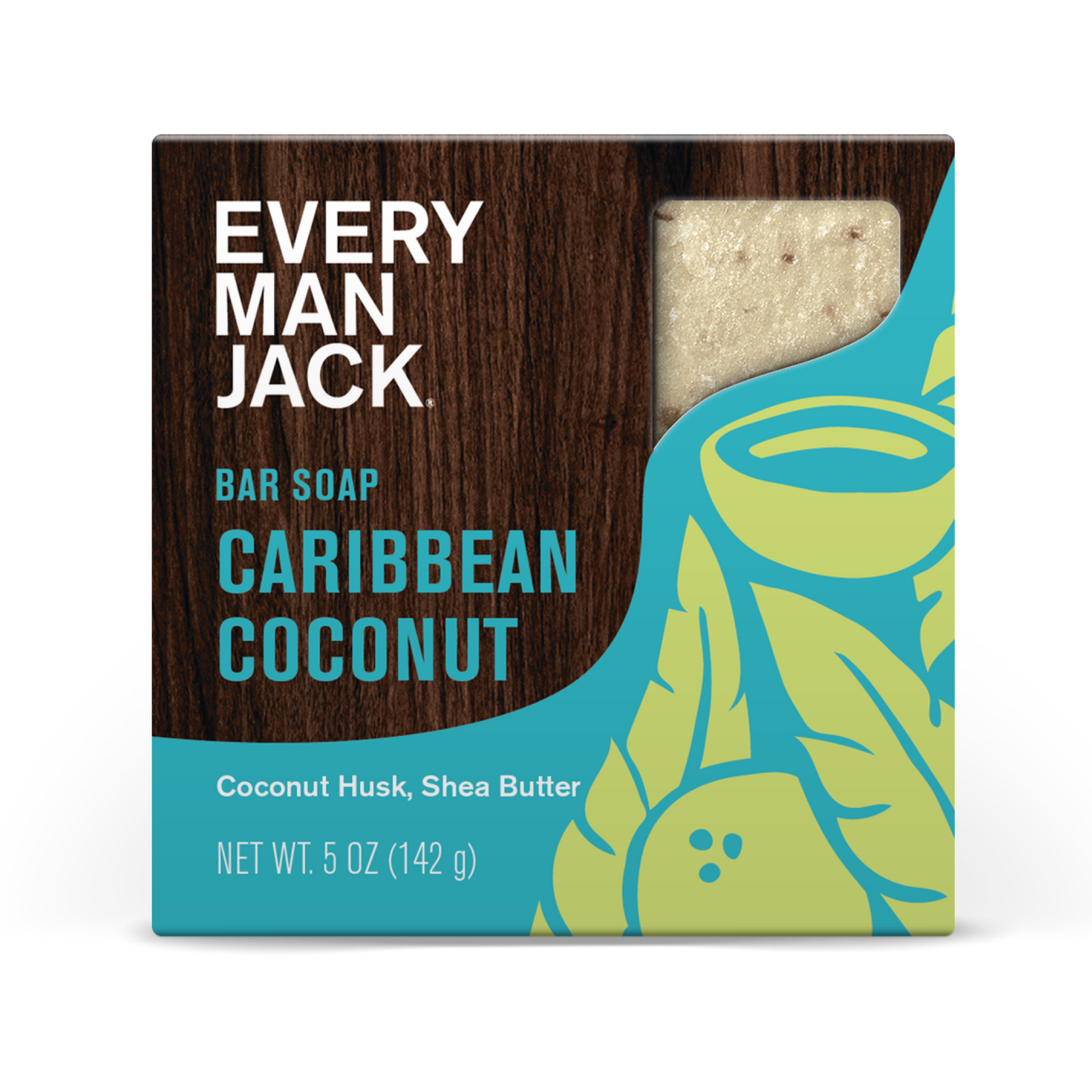 Jabón en Barra Cold Press Caribbean Coconut. 142 gr. - Every Man Jack