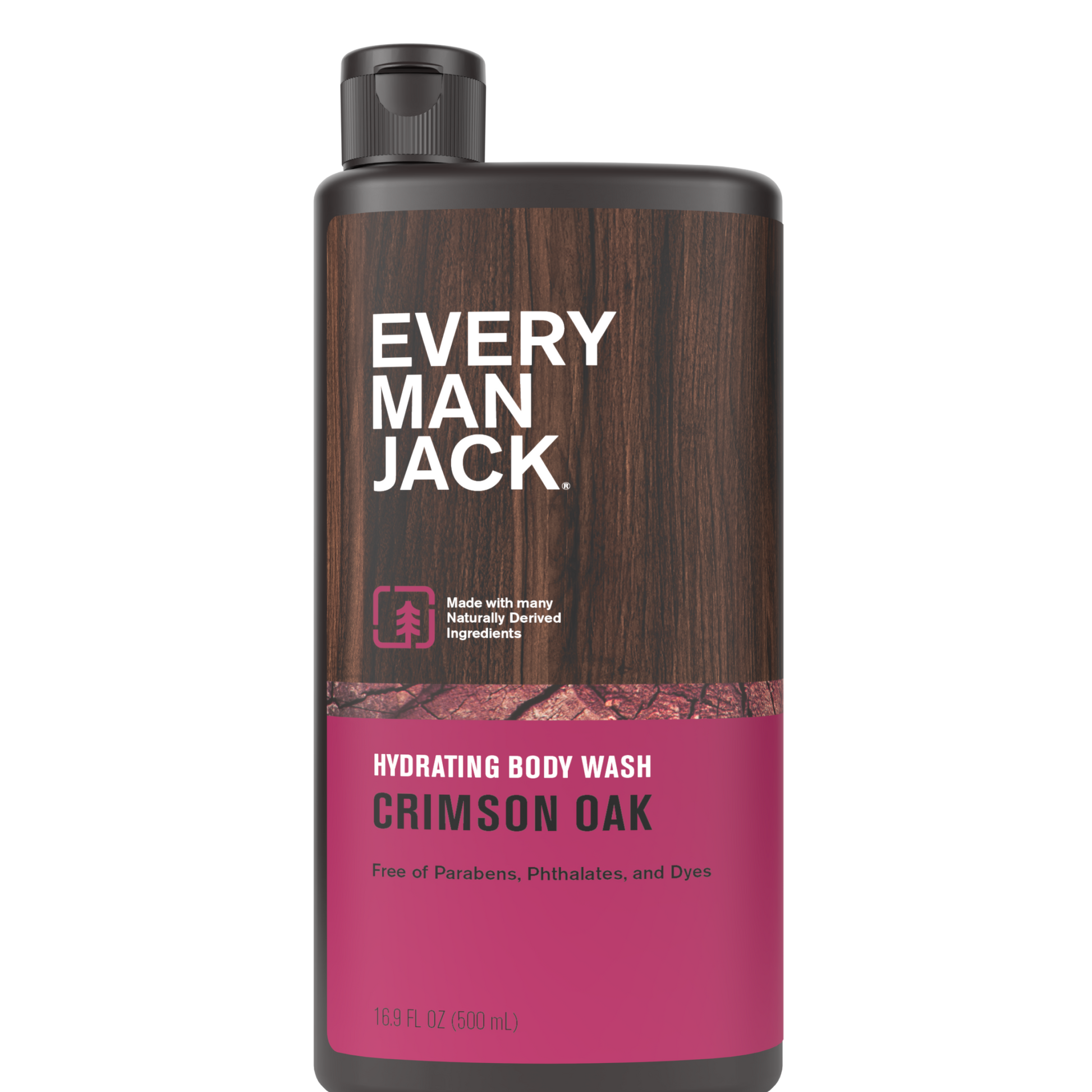 Body Wash Hidratante Crimson Oak. 500 ml. - Every Man Jack