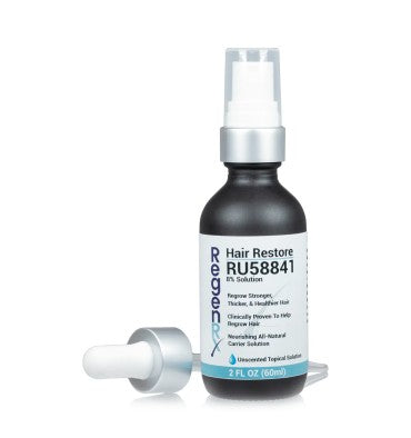 Recuperación Capilar RU58841 al 8% a base de Plantas.