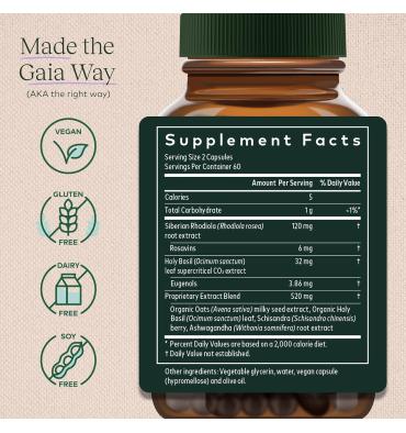 Adrenal Health, Soporte Diario, 60 vcap.