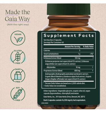 Quick Defense, Defensa Inmunológica 40 vcaps.