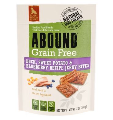 Premio Natural para Perro de Pato, Camote y Blueberries. 340 gr.