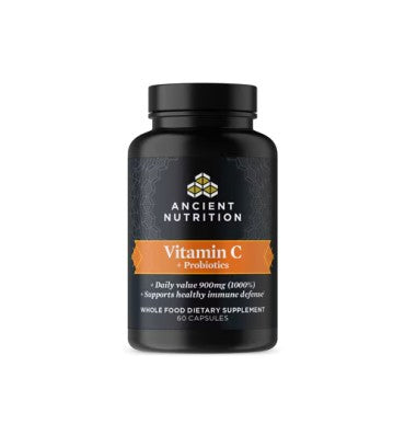 Vitamina C y Probioticos.  60 Caps