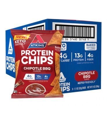 Protein Chips Chiptole BBQ. 8 bolsas