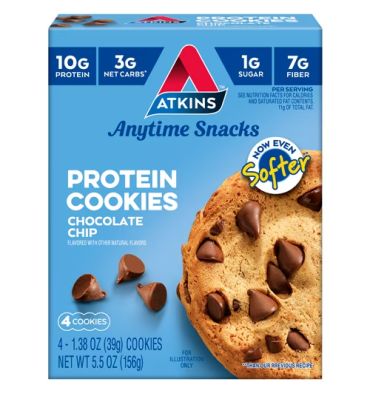 Galleta de Proteina Chocolate Chip. 4 pack