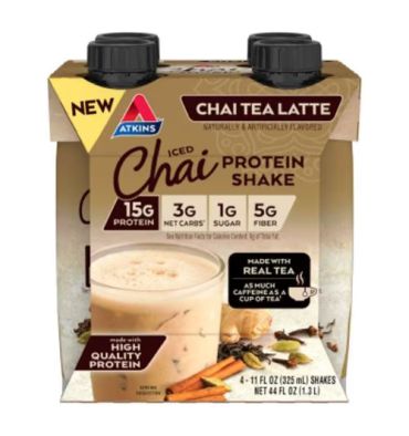 Licuado de Proteina Chai Tea Latte. 4 pack