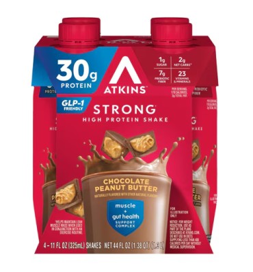 Licuado de Proteína (30 gr) Strong, varios sabores. 4 pack
