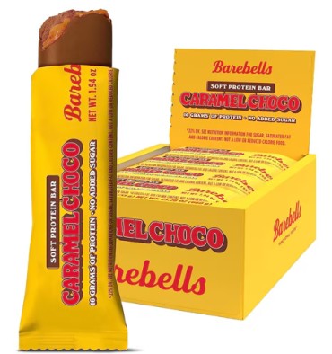 Barras de Proteína Soft sin Azúcar.  12 Barras