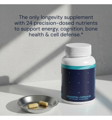 Essential Capsules ENERGY • IMMUNITY • COGNITION. 60 vcaps