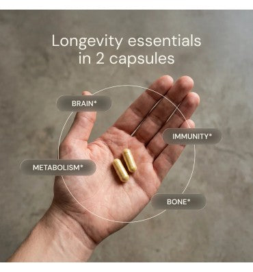 Essential Capsules ENERGY • IMMUNITY • COGNITION. 60 vcaps