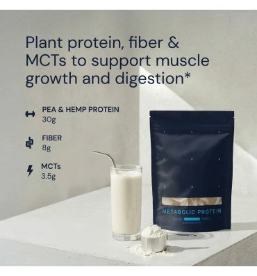 Metabolic Protein Powder STRENGTH • ENERGY • METABOLISM, sabor Chai. 2 opc