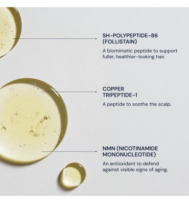 Peptide Hair Serum  STRENGTH • VITALITY • HYDRATION
