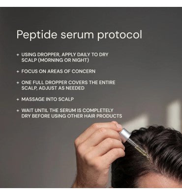 Peptide Hair Serum  STRENGTH • VITALITY • HYDRATION