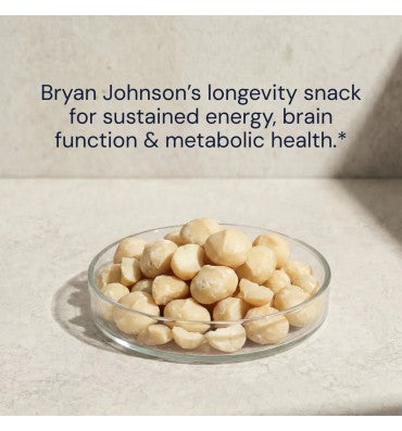Raw Macadamias ENERGY • HEART HEALTH • METABOLISM
