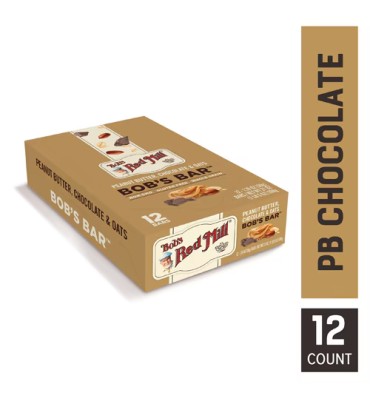 Barras de Avena, varios sabores. 12 barras