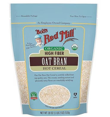 Cereal de Avena Alto en Fibra, Orgánico. 510 gr.