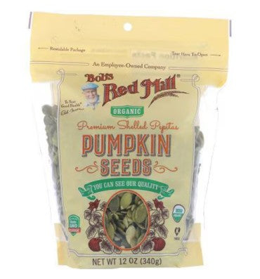 Semillas de Calabaza Orgánicas. 340 gr