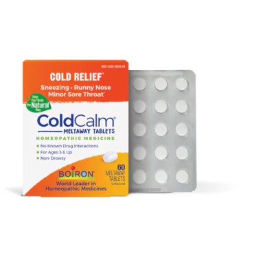 Cold Calm. Antigripal y Descongestionante. 60 tabs