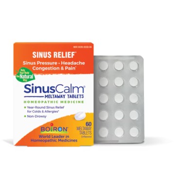 Sinus Calm, Sinusitis y Congestión Nasal. 60 tabs.