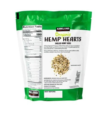 Corazones de Hemp Orgánicos. 907 gr.