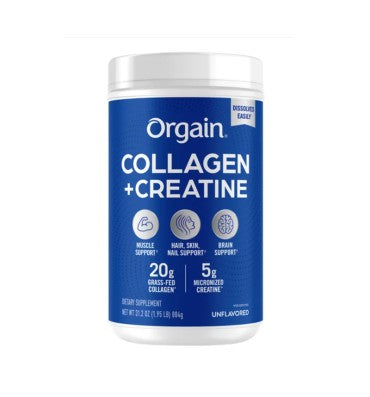 Colágeno y Creatina, sin sabor. 884 gr.