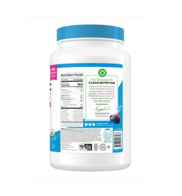 Proteína Orgánica, Vegana y Superfoods, sabor Vainilla. 1.2 kg.
