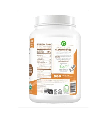 Proteína Simple, Orgánica, Vegana sabor Chocolate y Crema de Cacahuate. 997 gr.