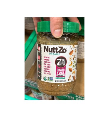 Crema de 7 Nueces Orgánicas Cruncgy sin Azúcar. 737 gr.