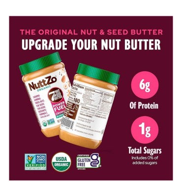 Crema de 7 Nueces Orgánicas Cruncgy sin Azúcar. 737 gr.