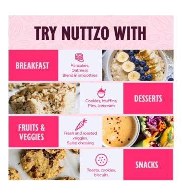 Crema de 7 Nueces Orgánicas Cruncgy sin Azúcar. 737 gr.