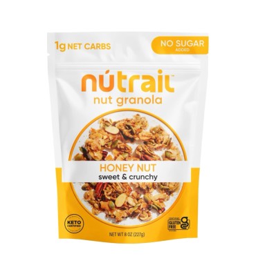 Cereal de Granola Honey Nut, sin azúcar 1 gr Carbo. 681 gr.