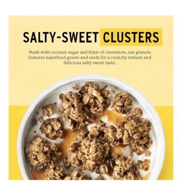 Granola de Granos Ancestrales Salty Sweet. 964 gr